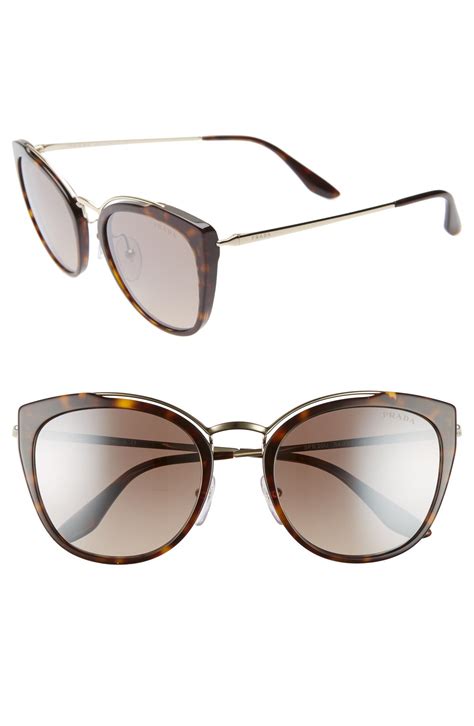 prada 54mm gradient round sunglasses|Prada 54mm Gradient Sunglasses .